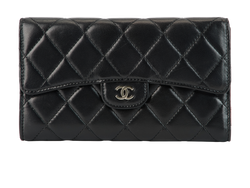 Chanel Quilted Flap Wallet